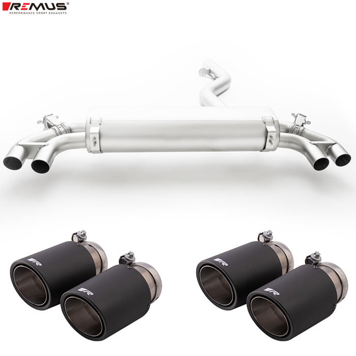 レムス マフラー [BMW G21 6K20 320i Mスポーツ 中間パイプ外径75mm車専用] REMUS マフラー 正規品 0046 83CTSR テールセット