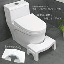 【ポイント5倍☆26日1:59まで】【送料無料】折りたたみ式 トイレ サポート 補助ステップ 踏み台 便秘解消