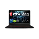 【新品】MSI ゲーミングノートパソコン GF63-11UD-870JP GF63 Thin 11U