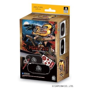 【新品】PSP用 HORI モンスターハンターポータブル 3rd アクセサリーセット for PSP/モンハン