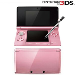 任天堂 ニンテンドー3DS ミスティピンク/新色,本体,DS本体,スリーディーエス,3DS,3DS,3DS,任天堂3DS,Nintendo3DS,ピンク,pink,新品,任天堂,Nintendo,DS,ゲーム発売中！（2011年10月20日発売)