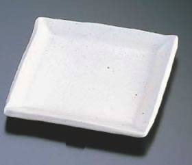 白粉引13cm角皿 T06-10 【角皿】【グラス 食器】【和食器 湯呑】