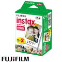 FUJIFILM(富士フイルム)　チェキ専用フィルム　インスタントカラーフィルム　instax mini　20枚入/カメラ 光学機器 フイルム ポラロイド 結婚式 二次会 イベント 歓送迎会 チェキフィルム