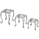 フラワースタンド スクエア 3個組 31399/花 ガーデン DIY ガーデニング ラック スタンド スタンド/