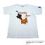 僕のヒーローアカデミア Tシャツ 爆豪勝己 シルエット X513-824 000 ホワイト【レディース(トップス)春夏】