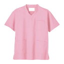 男女兼用スクラブ ピンク L WH11485 2185-6359【メンズ(その他)】