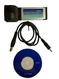 メール便限定送料無料NEC製μPD720200搭載USB3.02ポートExpressCard/34カードバルク