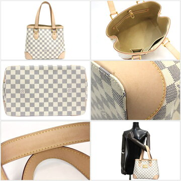 ルイヴィトントートバッグダミエアズールハムステッドPMN51207中古ハムプステッドLOUISVUITTON