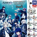 ノルン+ノネット メタルストラップコレクションPart2 全9種+ディスプレイ台紙セット タカラトミーアーツ ガチャポン