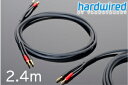 【即納可能!送料無料】TRANSPARENT hardwired HWSC8(2.4m) トランスペアレント ハードワイヤード 両端バナナ端子スピーカーケーブル