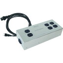 KRIPTON PB-333 6口電源ボックス(電源ケーブルPC5/2.0m付属) クリプトン PB333