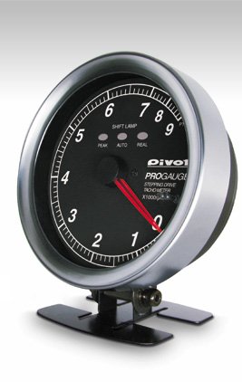 Pivot ピボット PROGAUGE タコメーター φ80 白 PTX-W 【マラソン201207_家電】