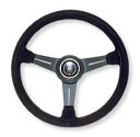 正規品 NARDI ナルディ クラシック ステアリング 34φ(340mm) ブラックスエード×ブラックスポーク N343