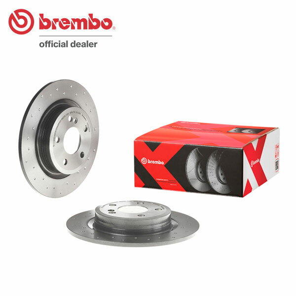 brembo ブレンボ エクストラブレーキローター リア用 メルセデスベンツ CLAクラス シューティングブレーク (X117) 117942 H27.6〜 CLA180 スポーツ/AMGライン除く 送料:全国一律無料
