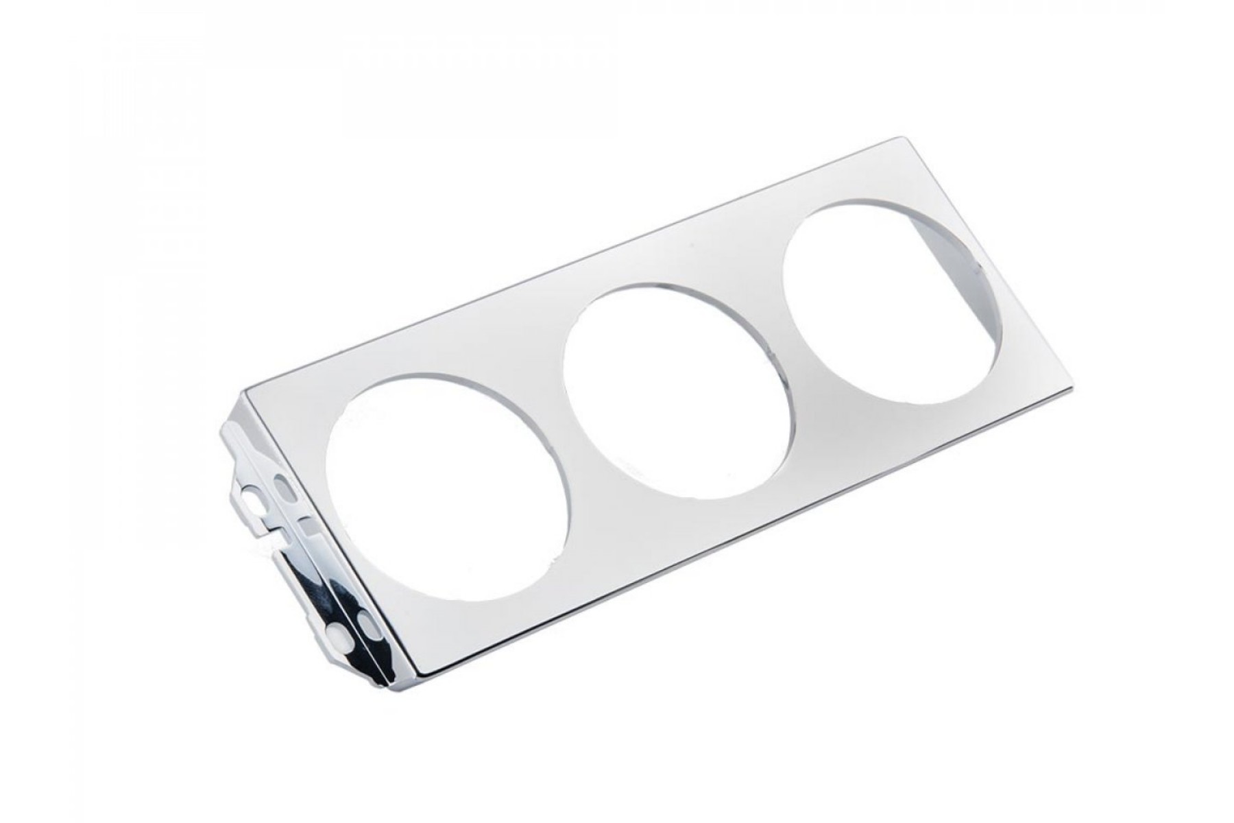 I.L.モータースポーツ オーディオメーターパネル 52mm×3穴 クローム ユーノスロードスター NA6CE NA8C