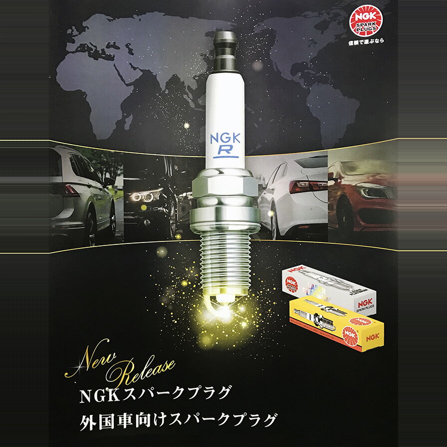 NGK 外車用スパークプラグ (1台分セット) [フィアット アバルト 695 エディツィオーネマセラティ ABA-312142 2013.2~ 312A3 1400]