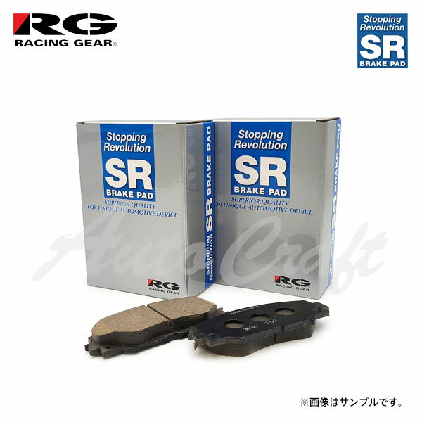 RG レーシングギア SR ブレーキパッド フロント用 バサラ JTU30 H13.8〜H15.6