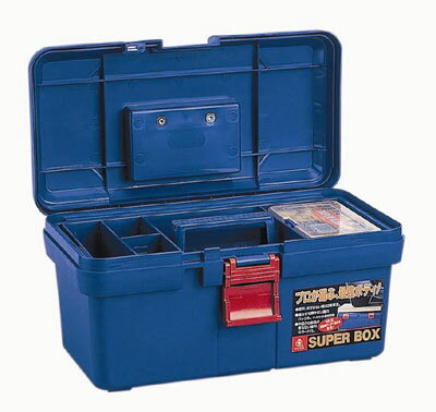 リングスター工具箱　SR-400　B　（スーパーボックスブルー）【工具箱・プラスチック製工具箱】