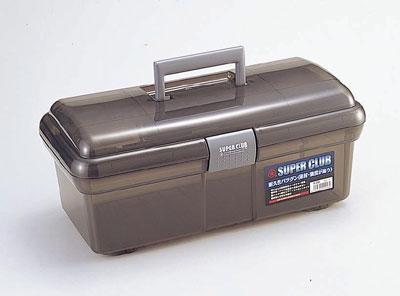 リングスター工具箱　R-390　S　（スーパークラブ　スモーク）【工具箱・プラスチック製工具箱】