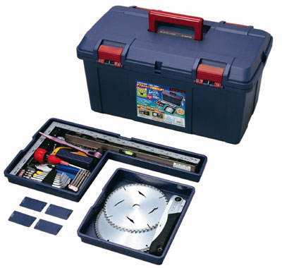 リングスター　工具箱　（ドカット）　D-6000　ブルー　【工具箱　プラスチック製　工具箱】