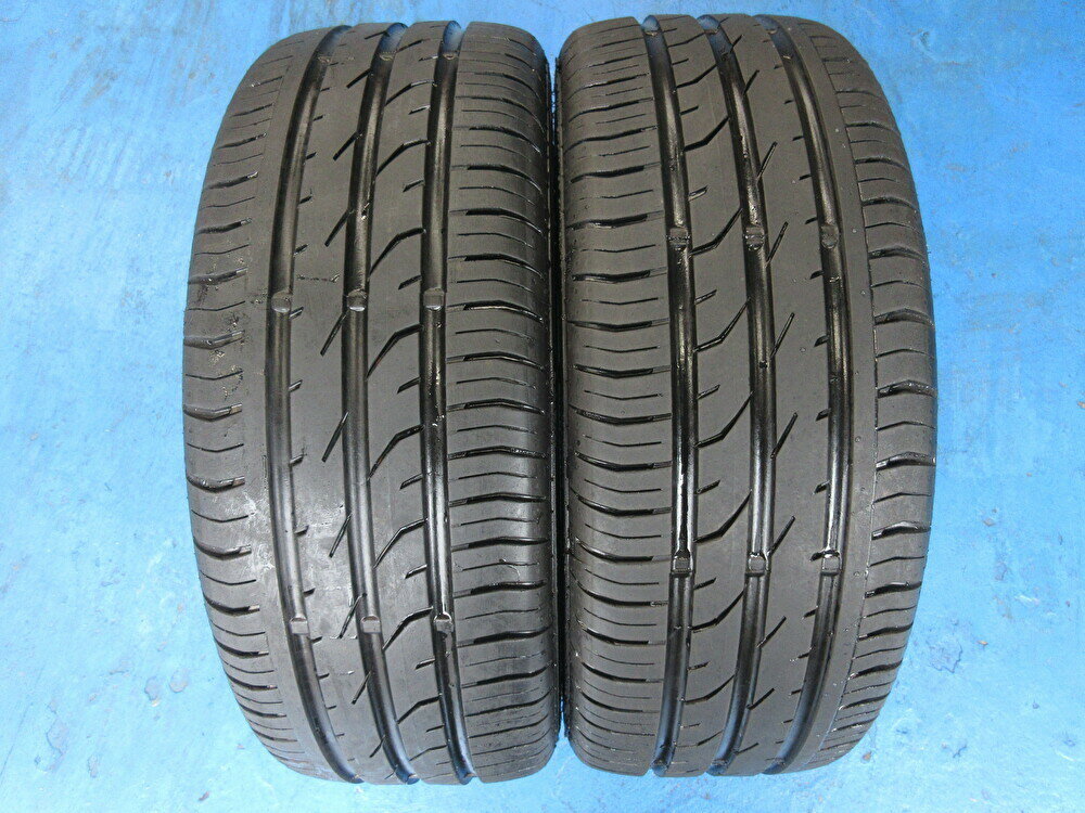 中古2本☆プレミアムコンタクト2　195/45−16