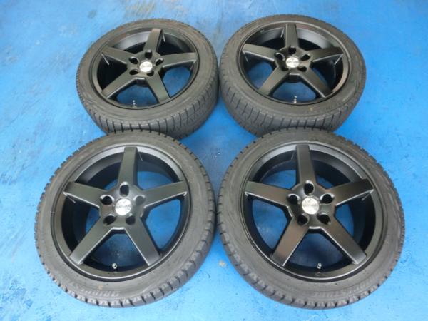 中古 スタッドレス ブリヂストン 225/45-17&BALBREM BMW