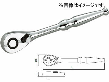 KTC 汎用工具 9.5sq.ソケット・駆動工具類 9.5sq.ラチェットハンドル BR3E