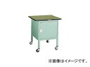 トラスコ中山/TRUSCO OWC型小型作業台 扉付 700×700 キャスター付 OWC7070C(2424096) JAN:4989999651003