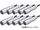 トラスコ中山 電動ドライバーソケット 19mm 10個入 TEF-19-10(4886691)