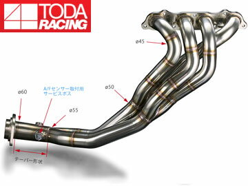 ĥ졼󥰡TODA RACING TODAɥȥޥ˥ե(4-2-1 SUS) 18100-AP1-000 S2000 AP1AP2 F20CF22C