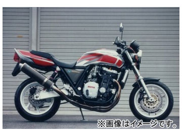 2輪 ヤマモトレーシング spec-A マフラー SUS4-2-1 カーボン 品番：11000-21SCB ホンダ CB1000SF Scarf