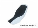 2輪 グロンドマン 国産シートカバー エンボスブラック・エンボスホワイト ツートンカラー/黒ステッチ(張替) 品番:GH5568HC828S10 ホンダ グロム