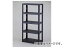 アズワン/AS ONE プラスチック棚 TPT-6345C-BK 品番:1-1541-02 JAN:4989999824346
