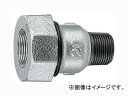 カクダイ 3管兼用ジョイント オスアダプター(白) 品番:649-846-20W JAN:4972353057023