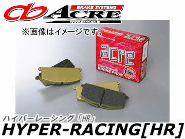 アクレ/ACRE ブレーキパッド ハイパーレーシングHR リア 品番：253 三菱/MITSUBISHI パジェロ