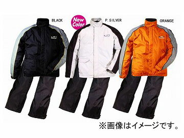 2輪 ラフ＆ロード/ROUGH&ROAD デュアルテックスコンパクトレインスーツ RR5232 サイズ：M,L,LL,XL,LADIES カラー：ブラック