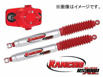 ランチョ ショックアブソーバー RS9000XL フロント：999128/リア：999129 1台分 チェロキー/ジープ XJワゴニア 4WD 1984年〜1990年