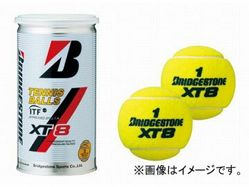 ブリヂストン/BRIDGESTONE 硬式テニスボール XT8 BBA2XT イエロー 2個入り缶 JAN：4547333968325