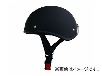 2輪 リード工業 ハーフヘルメット D’LOOSE D-355 JAN：4952652008124 マットブラック サイズ：フリー(57〜60cm未満)