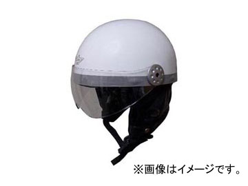 2輪 エルモ EL-WIND ヘルメット VINTAGE FS-V JAN：4952209001554 ホワイト クリアシールド
