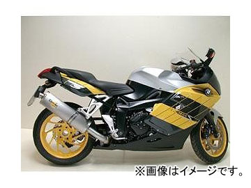 2輪 サインハウス レオビンチ マフラー SBK Evolution2 スリップオン 00053838 オーバル アルミ BMW K1200S 2004年〜2007年