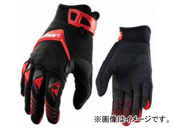 2輪 ウエストウッドMX thor DEFLECTOR/ディフレクター グローブ RED