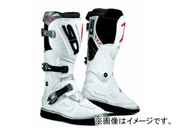 2輪 ウエストウッドMX SIDI STINGER/スティンガー ブーツ ホワイト/ホワイト サイズ：21.5〜25.0cm