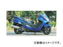 2輪 SP忠男 マフラー TypeONEテール(サイレントVer) P010-8974 スズキ スカイウェイブ400 CK44A 2007年