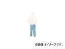 トラスコ中山 不織布使い捨て保護服ズボン Mサイズ ブルー TPC-Z-M-B(7638221)