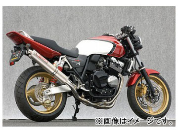 2輪 ヤマモトレーシング spec-A マフラー Premium Edition II チタン 品番：10410-STUPJ ホンダ CB400SF VTEC 1999年～2007年 Scarf