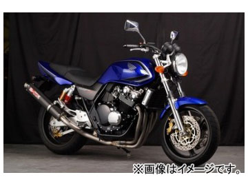 2輪 ヤマモトレーシング spec-A マフラー TI4-1 カーボン 品番：10410-11TCB ホンダ CB400SF VTEC 1999年～2007年 Scarf