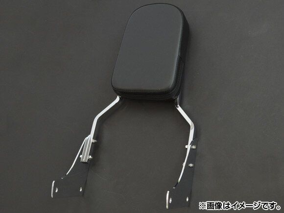 バックレスト ホンダ シャドウ ACE 1100/ツアラー/セイバー スカルデザイン AP-BACKREST-139 2輪