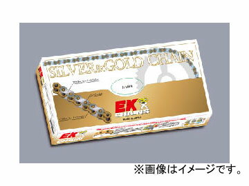 2輪 EK/江沼チヱン シールチェーン NXリング シルバー＆ゴールド 530ZVX3（C…...:autoparts-agency02:11925502