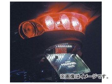 2輪POSHFaithLEDナンバー灯キット028190-LEヤマハマジェスティ250/C2000年〜2006年
